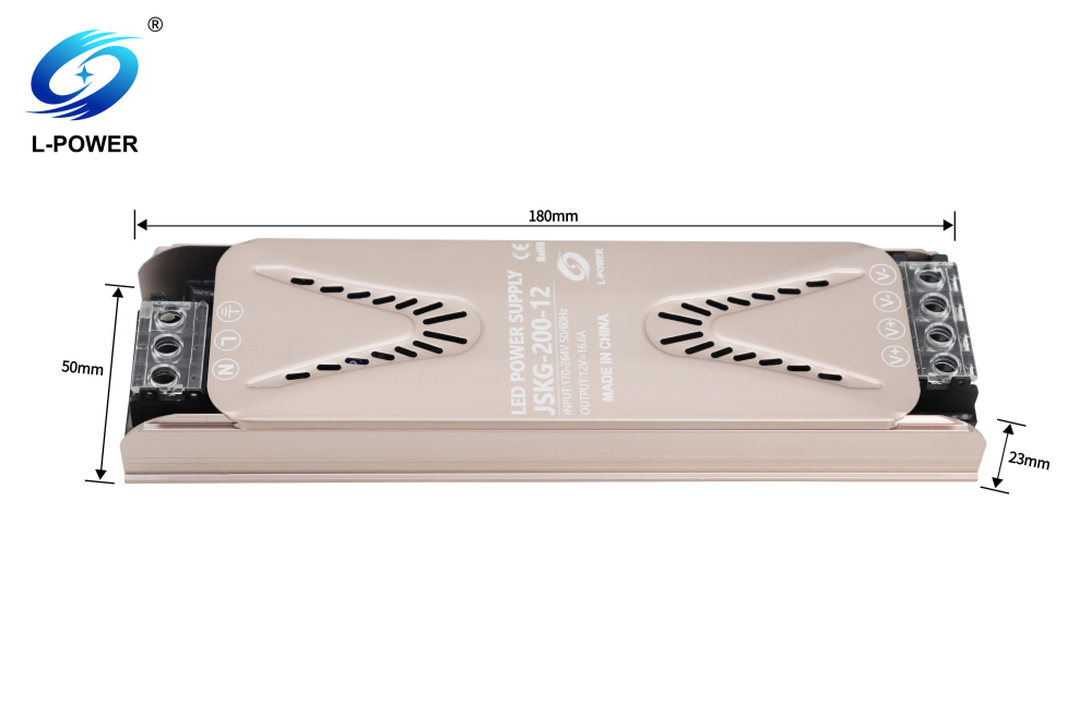 INDOOR FANLESS LED POWER SUPPLY