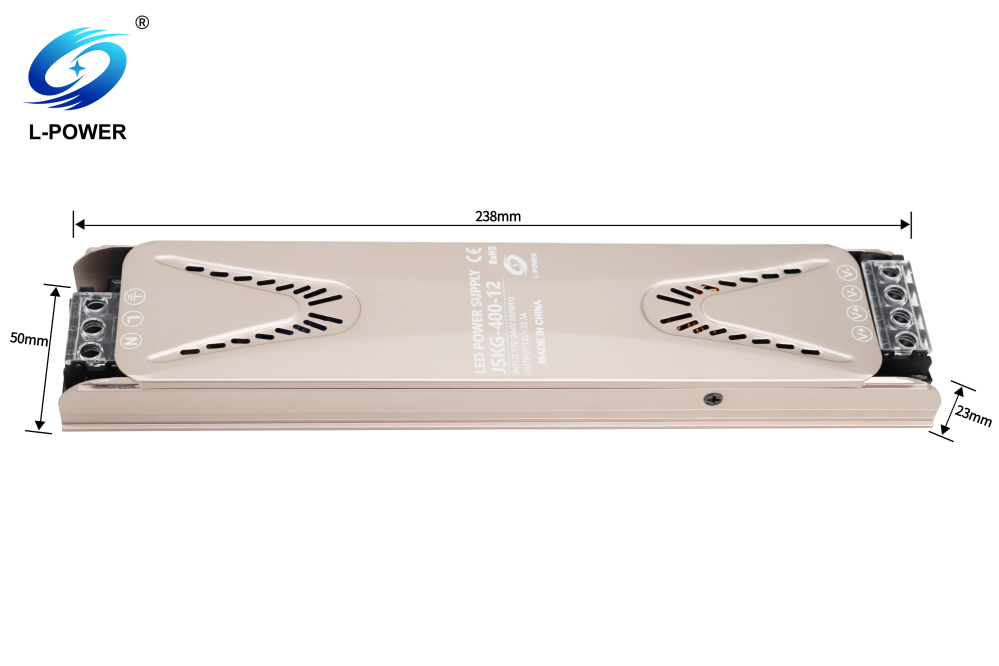 INDOOR FANLESS LED POWER SUPPLY