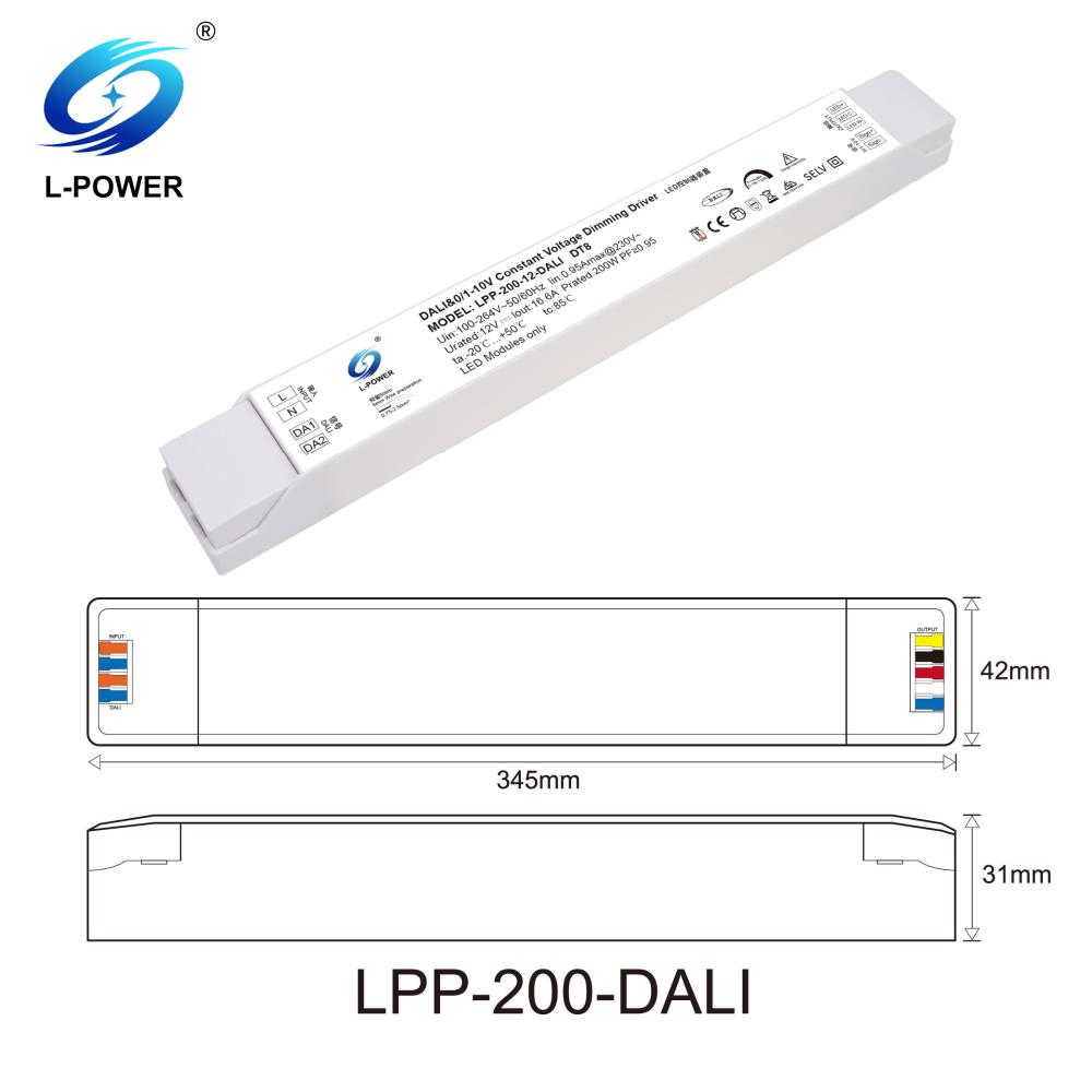 DALI dimming LED driver power supply